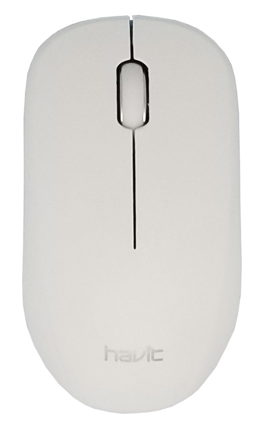 PoliHome Ασύρματο ποντίκι Havit - MS66GT-Λευκό