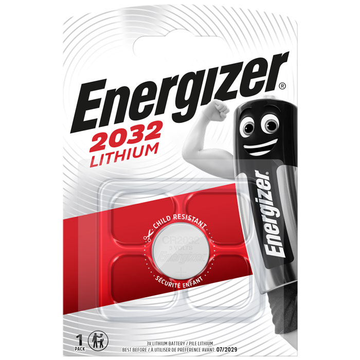 Μπαταρίες λιθίου Energizer Coin CR2032 3V