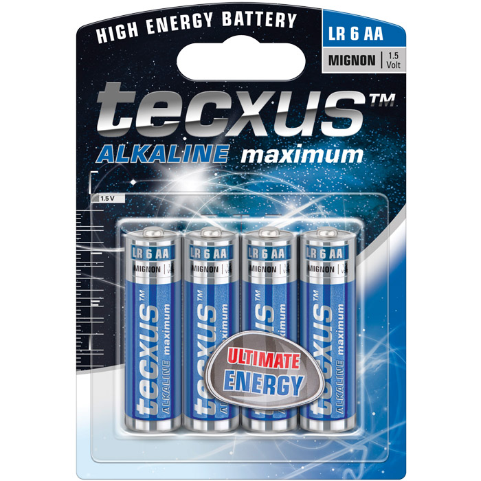 PoliHome Μπαταρίες αλκαλικές Tecxus AA-LR6 1.5V