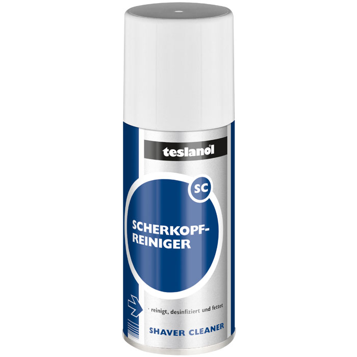 PoliHome Σπρέυ καθαρισμού κεφαλών SC-Shaver Teslanol 26050 100ml για ξυριστικές μηχανές