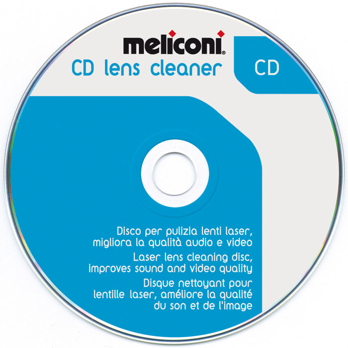 PoliHome CD καθαρισμού κεφαλής Meliconi Lens Cleaner