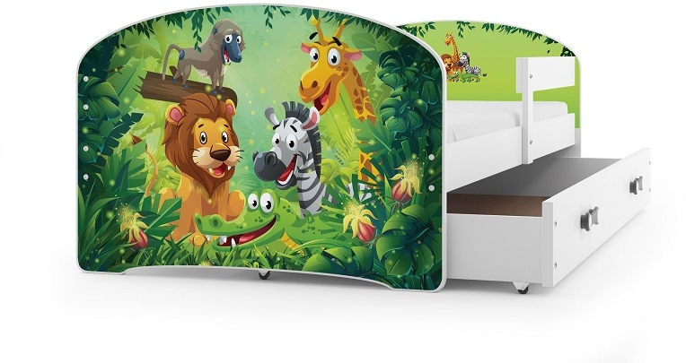 Κρεβάτι παιδικό Fun-Leuko-Jungle