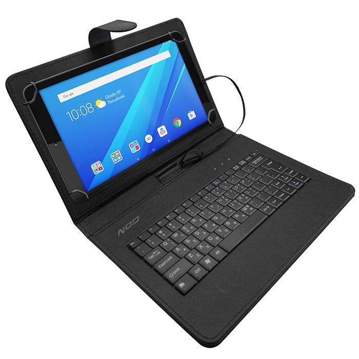 PoliHome Θήκη για Tablet με πληκτρολόγιο 10.1 NOD Type Protect