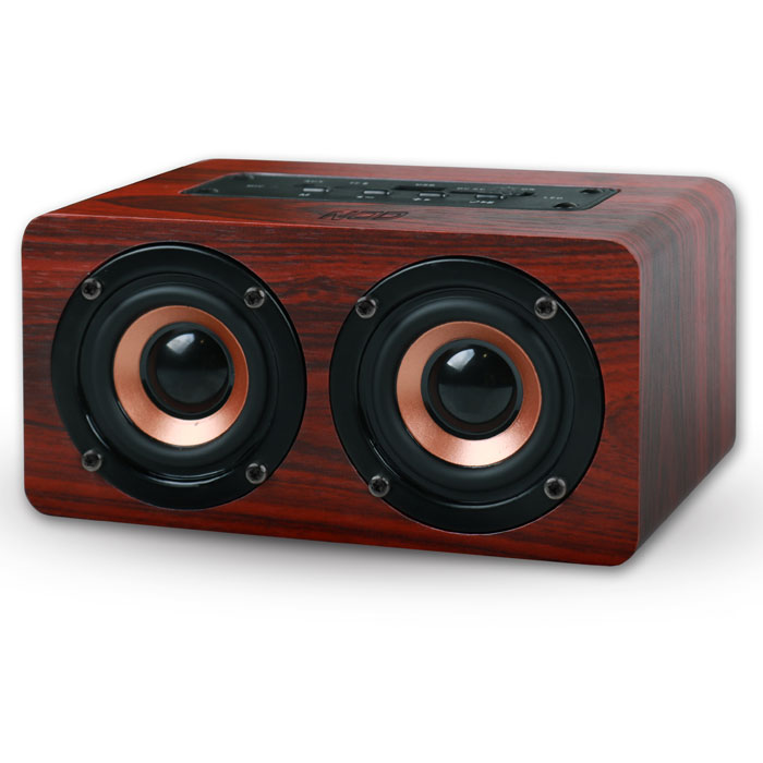 PoliHome Φορητό ηχείο bluetooth NOD Concerto wood