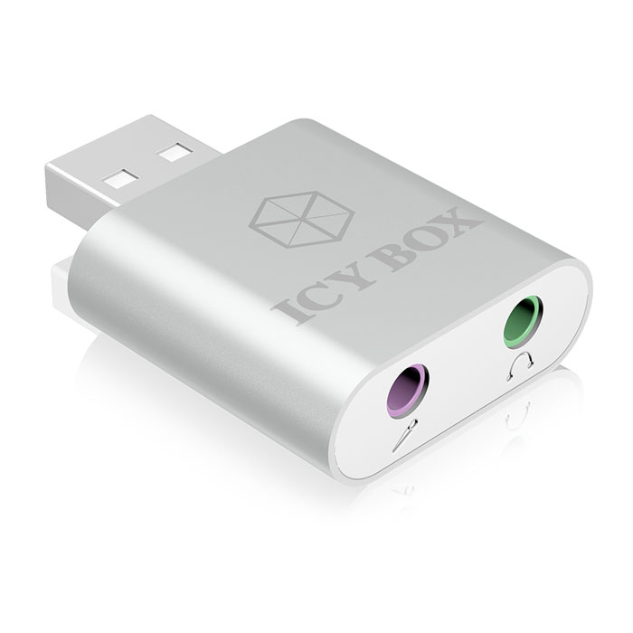 PoliHome Εξωτερική κάρτα ήχου USB 2.0 ICY BOX AC527