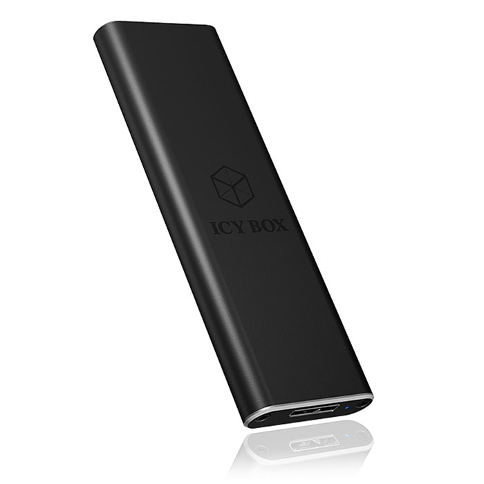 PoliHome Εξωτερική θήκη για σκληρούς δίσκους Μ2 SATA SSD ICY BOX 183M2