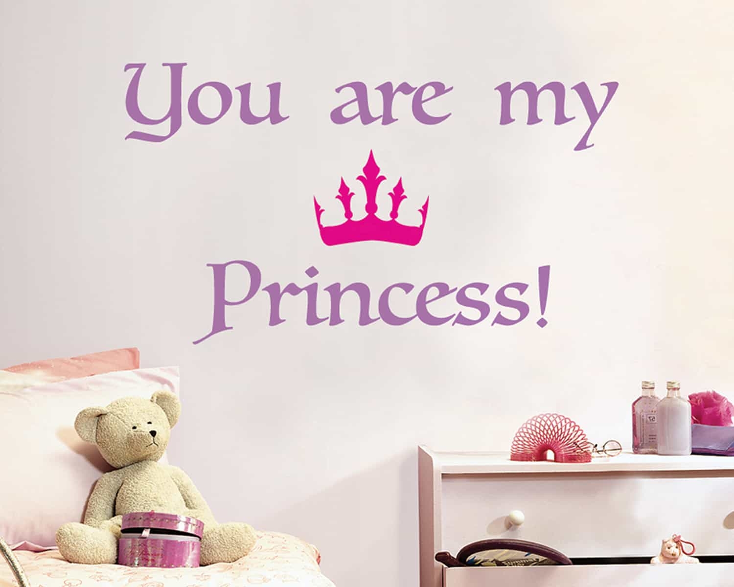 Διακοσμητικά αυτοκόλλητα τοίχου Princess L