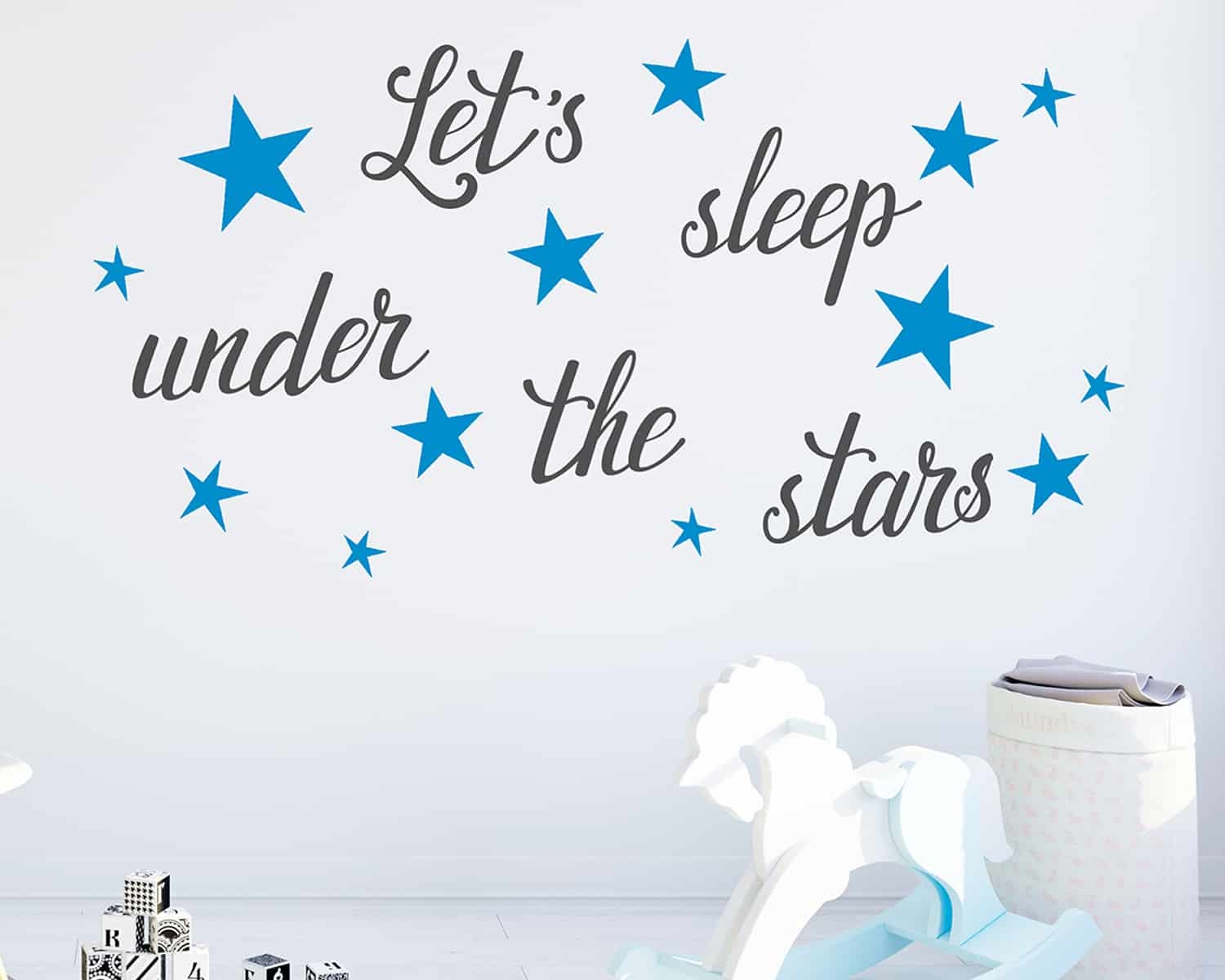 Διακοσμητικά αυτοκόλλητα τοίχου Let’s Sleep L