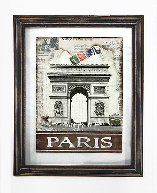 Ξύλινη κορνίζα τοίχου “Paris”