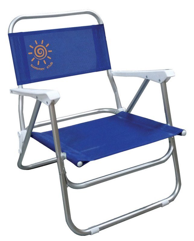 Καρέκλα παραλίας Summer Club αλουμινίου χαμηλή