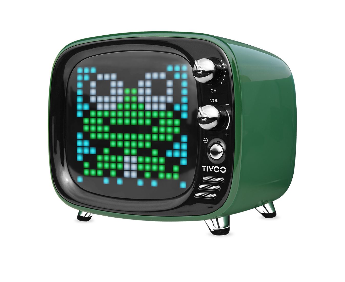 PoliHome Bluetooth ηχείο Tivoo Divoom-Prasino
