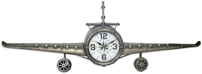 Ρολόι τοίχου Grey plane