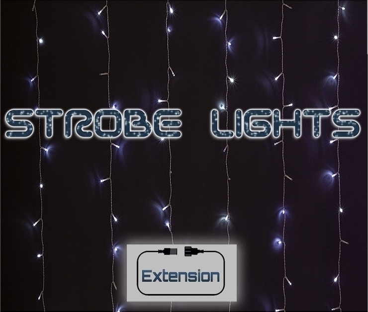 Σειρά επέκτασης κουρτίνας Led Strobe