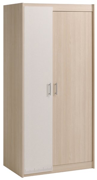 PoliHome Ντουλάπα Scala δίφυλλη