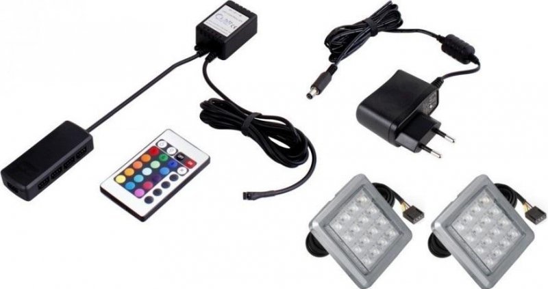 Φωτισμός RGB LED – Σετ 3τμχ