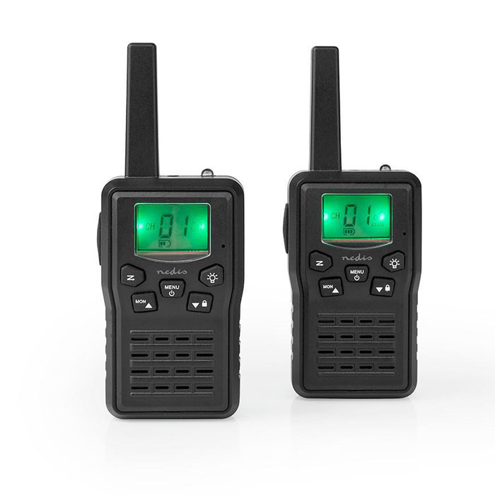 Walkie Talkie 8 καναλιών Nedis WLTK1010BK 10km