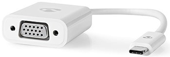 PoliHome Μετατροπέας USB 3.2 Gen1 Type C σε VGA Nedis CCGP64851WT02