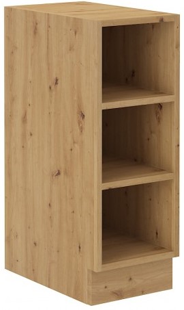 PoliHome Επιδαπέδιο ντουλάπι με ράφια Modernus 30 D OTW BB