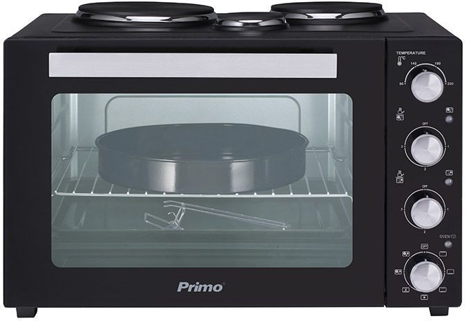 Ηλεκτρικό φουρνάκι Primo PREO-40 με 3 εστίες