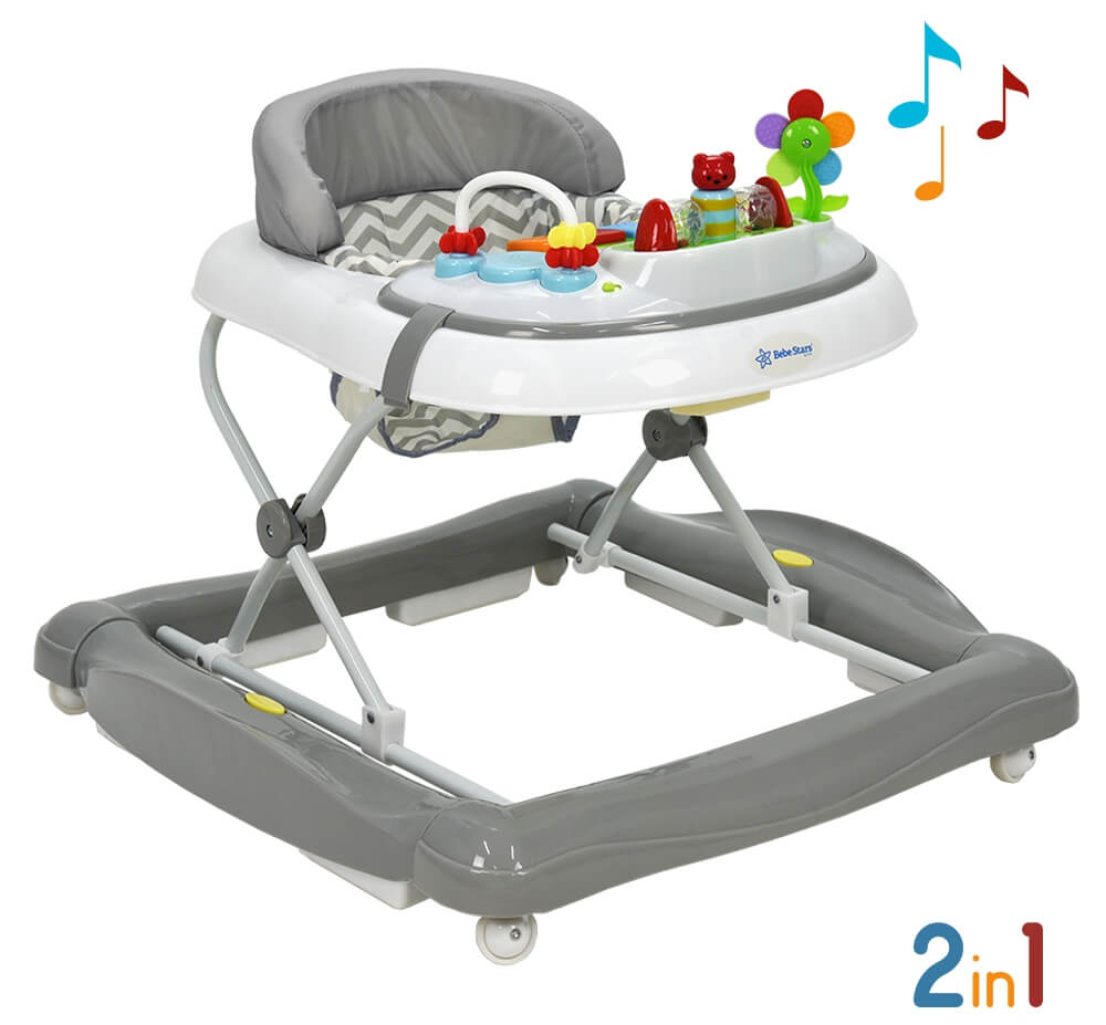 PoliHome Περπατούρα Bebe Stars Play 2 in 1