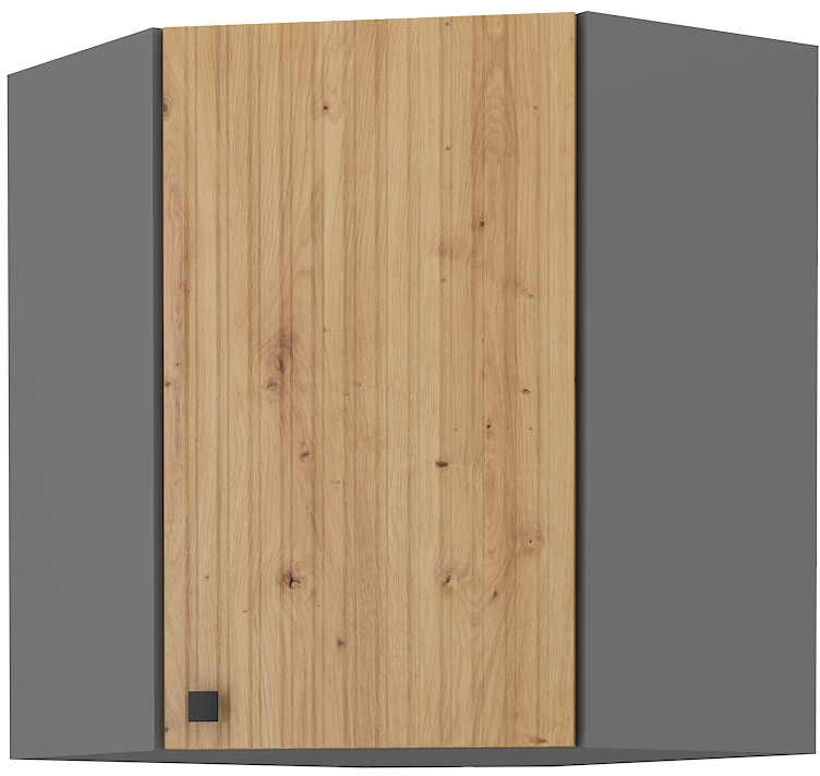 Κρεμαστό ντουλάπι γωνιακό Bardem 60×60 GN-72