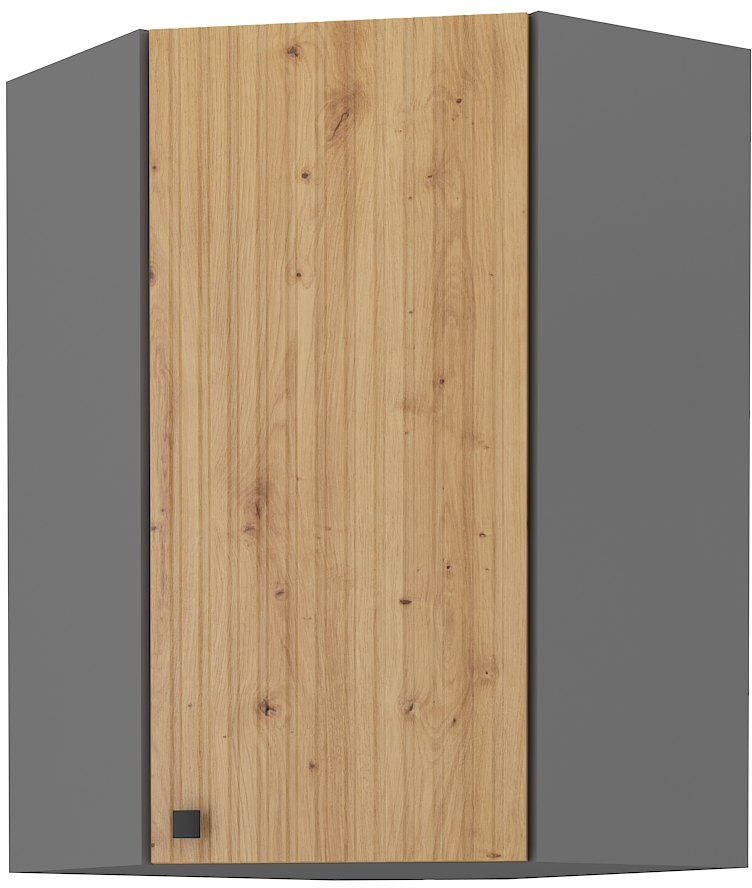 Κρεμαστό ντουλάπι γωνιακό Bardem 60×60 GN-90