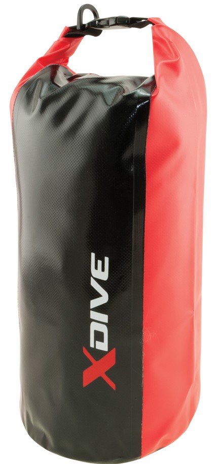 PoliHome Σάκος στεγανός XDIVE Tube-Κόκκινο-Μήκος: 31 εκ.