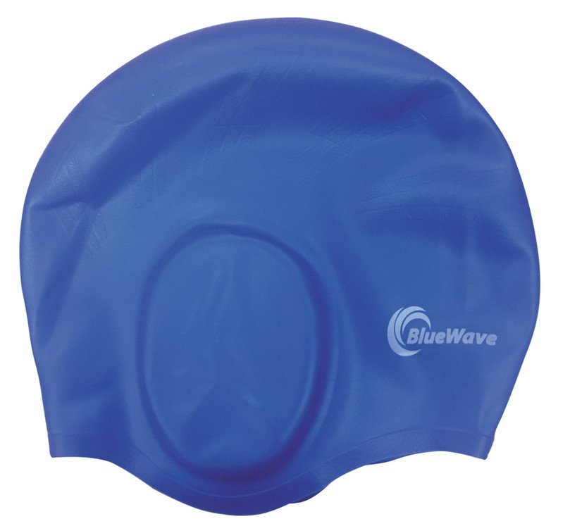Σκουφάκι κολύμβησης σιλικόνης BlueWave με προστατευτικό αυτιών
