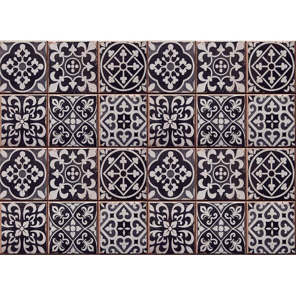 PoliHome Πλάτη προστασίας τοίχου εστιών κουζίνας Tiles Azulejos L