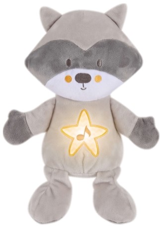PoliHome Φωτεινός Αγκαλίτσας Raccoon Bebe Stars