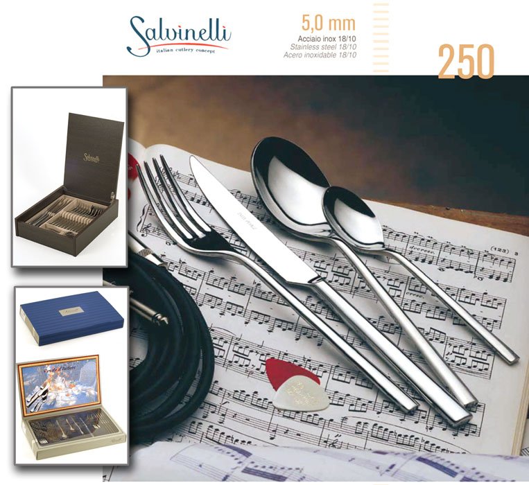 Σετ Μαχαιροπίρουνα 30τεμ. “250” Salvinelli