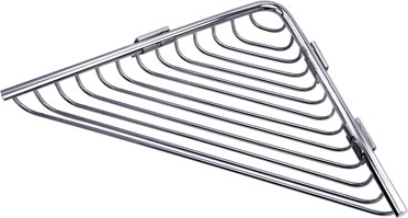 PoliHome Γωνιακό καλάθι σχαρωτό KARAG RETI I-Χρωμέ-21x21 εκ.