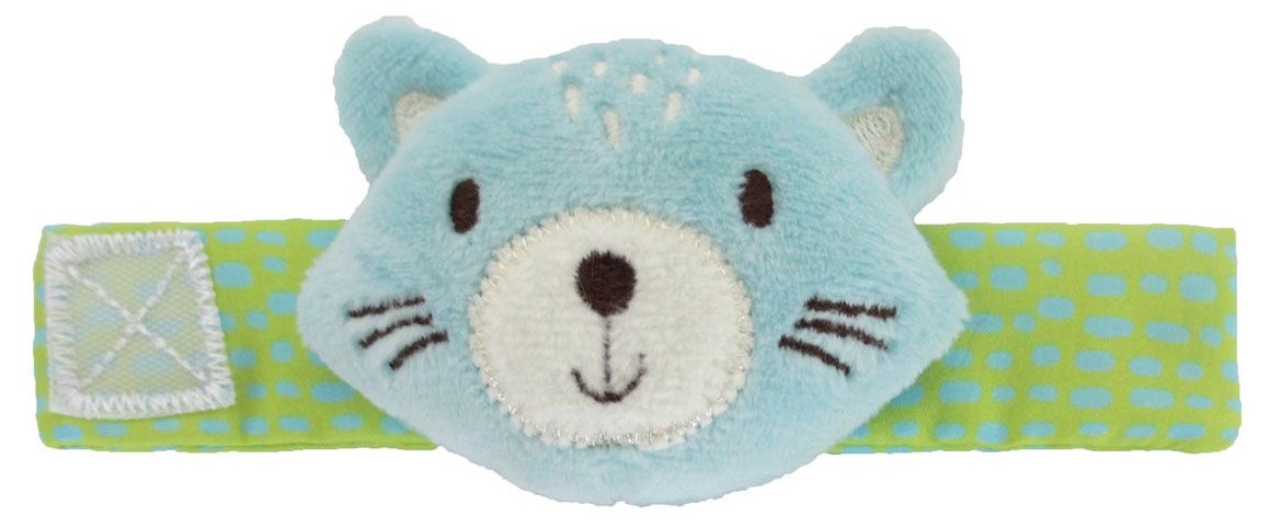 Λούτρινο βραχιολάκι Kikka Boo Wrist Rattle
