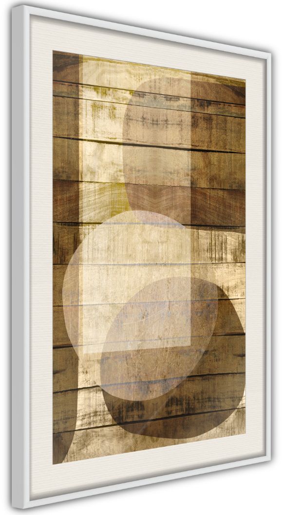 Αφίσα - Illuminated Space - 30x45 - Λευκό - Με πασπαρτού 161781469