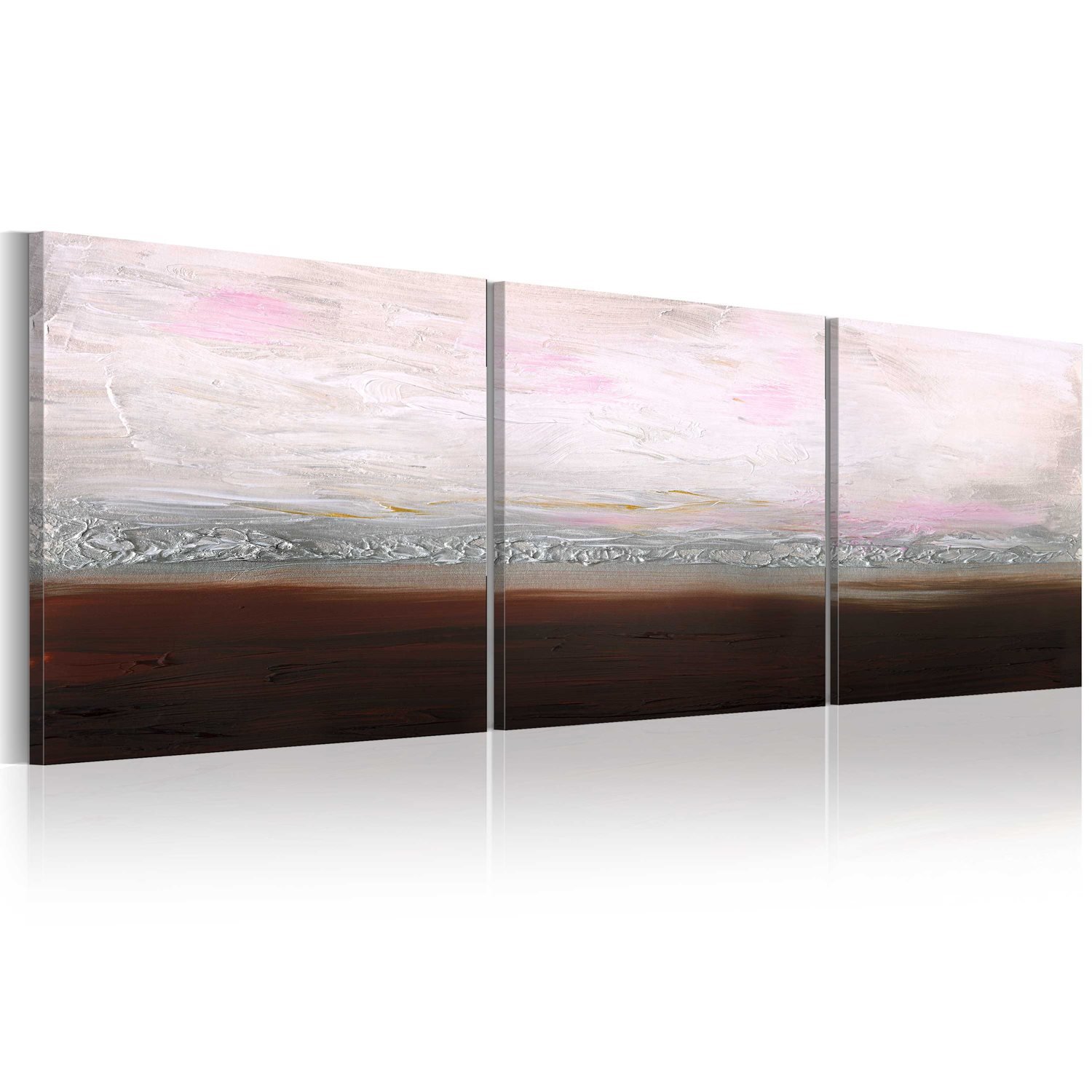 Χειροποίητα ζωγραφισμένος πίνακας – Calm coast 150×50
