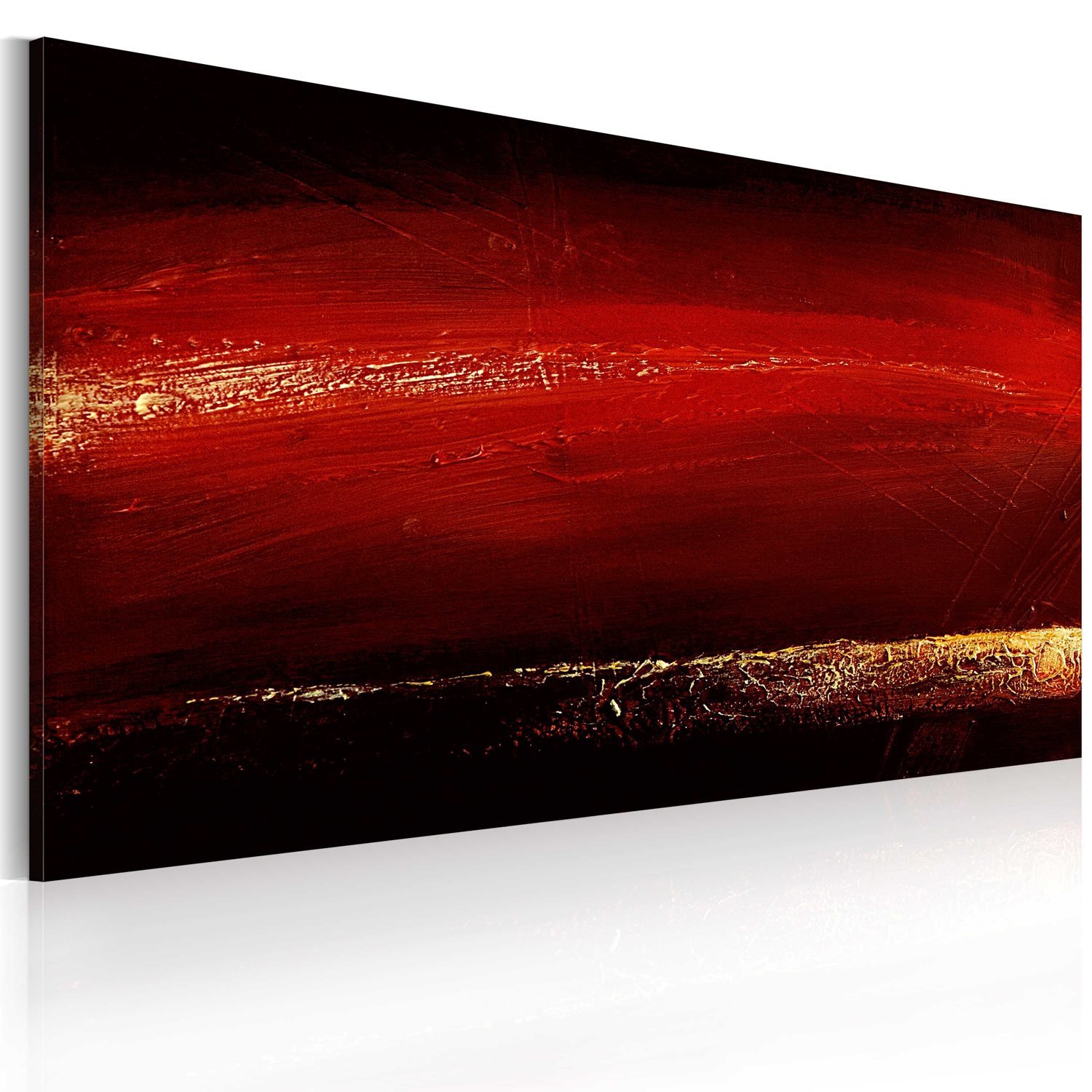 Χειροποίητα ζωγραφισμένος πίνακας – Red lipstick 120×60