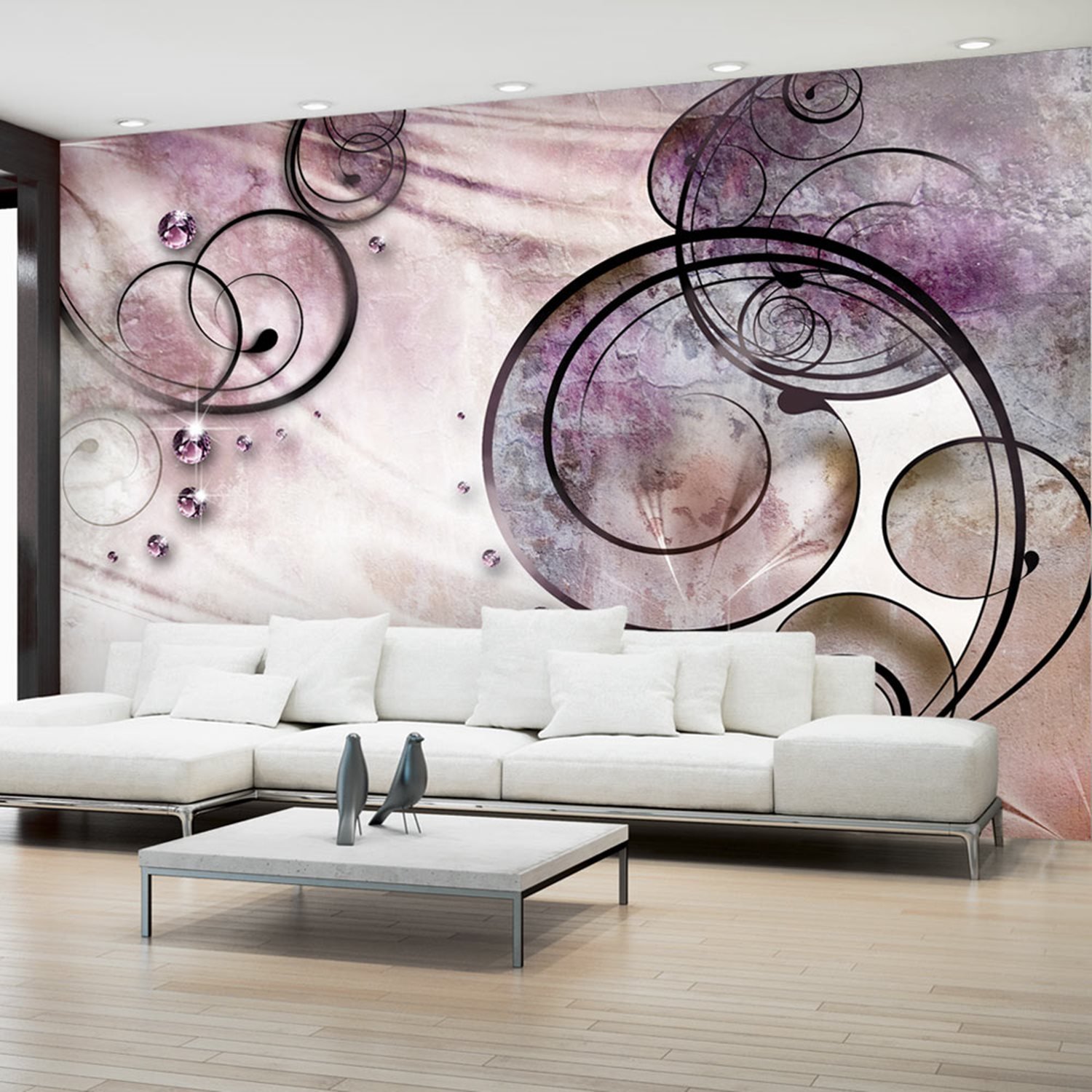 PoliHome Φωτοταπετσαρία - Pink Rhapsody 300x210
