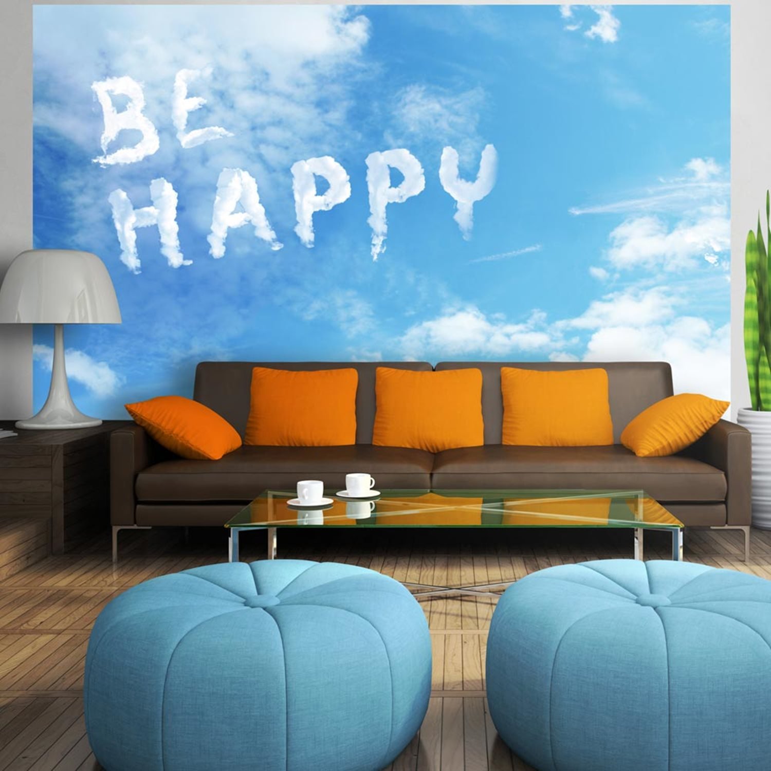 PoliHome Φωτοταπετσαρία - Be happy 400x280