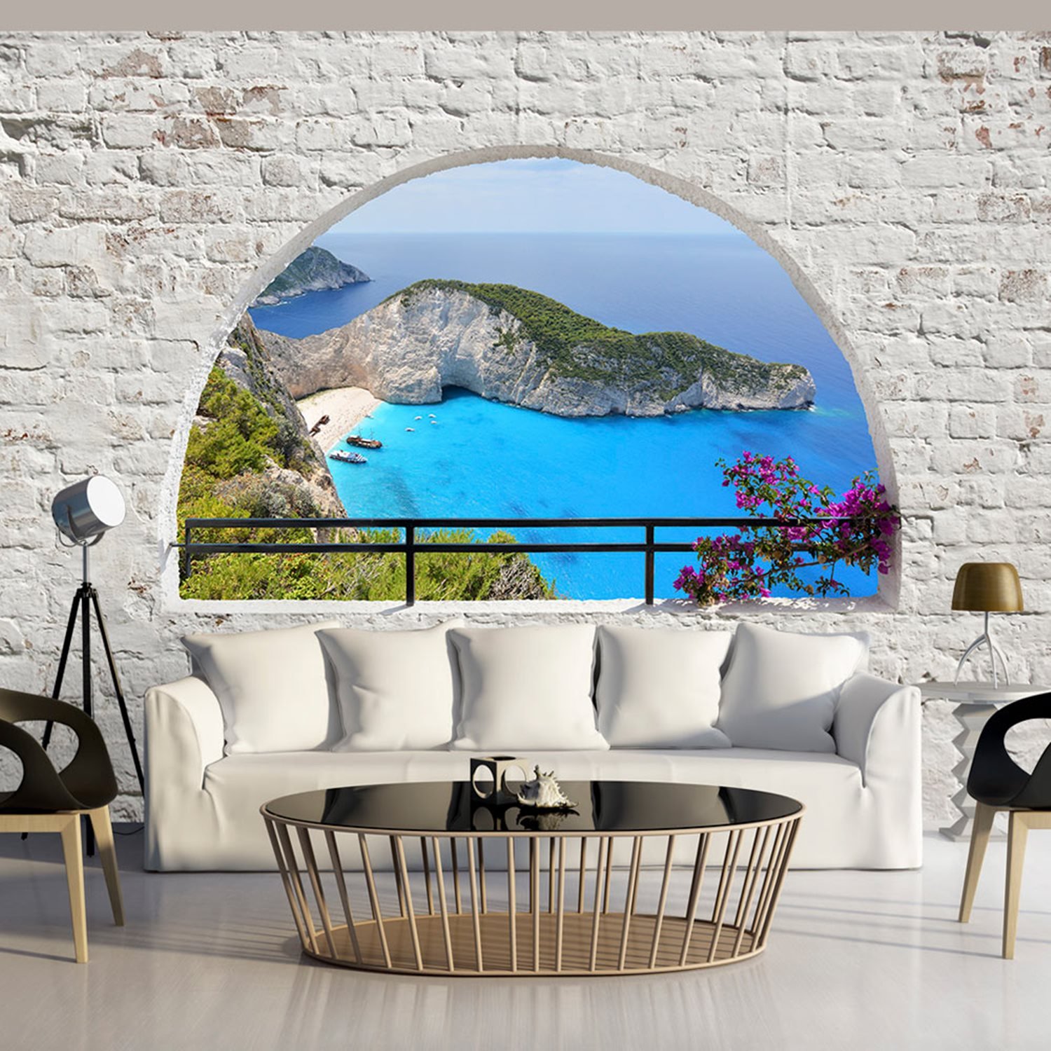 PoliHome Ταπετσαρία XXL - Window of Fantasy 500x280