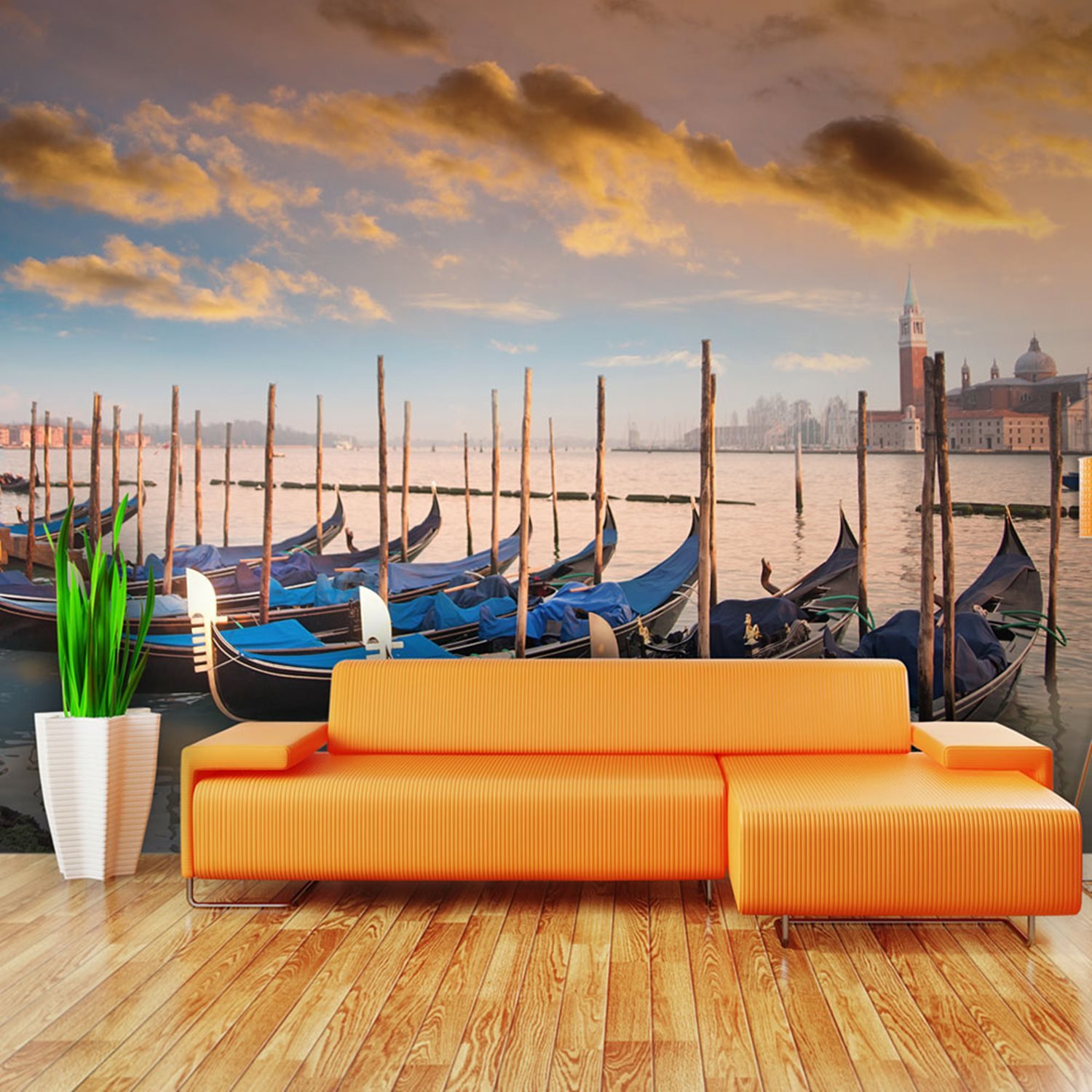 Φωτοταπετσαρία – Venetian gondolas 450×270