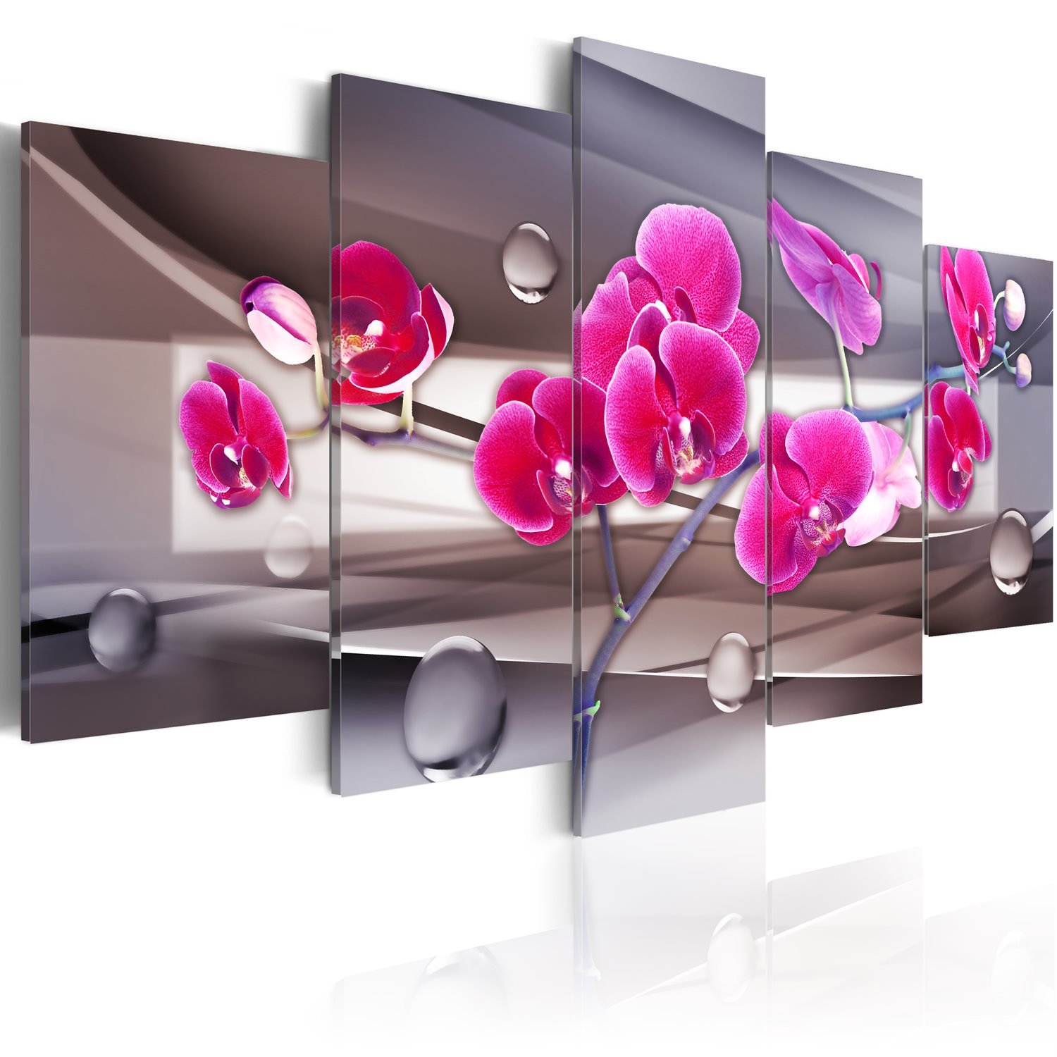 Πίνακας – Orchid on a subdued background 200×100
