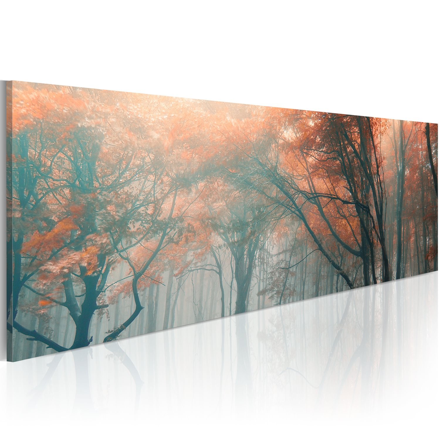 PoliHome Πίνακας - Autumnal fog 120x40