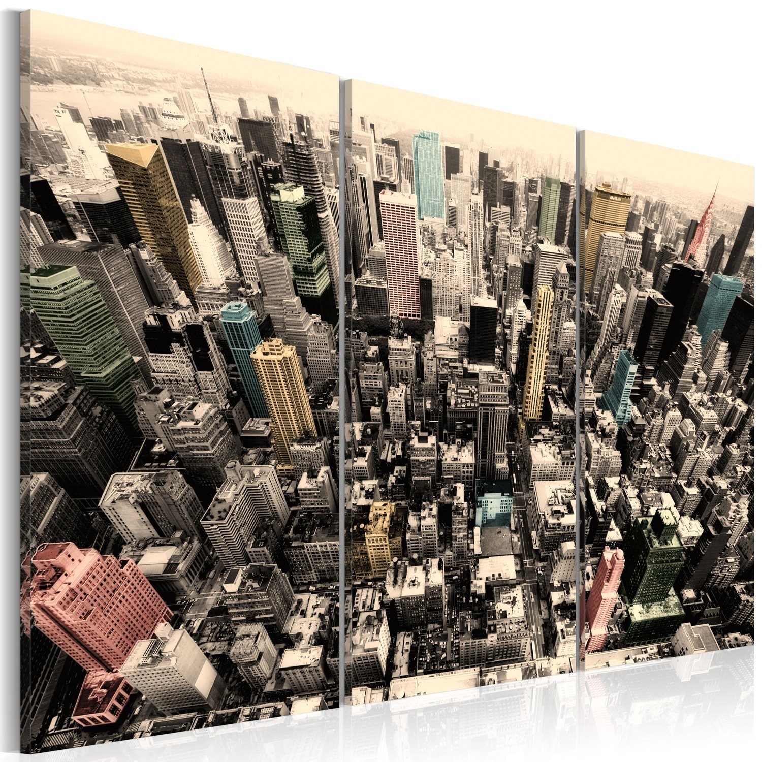 Πίνακας – The tallest buildings in New York City 60×40