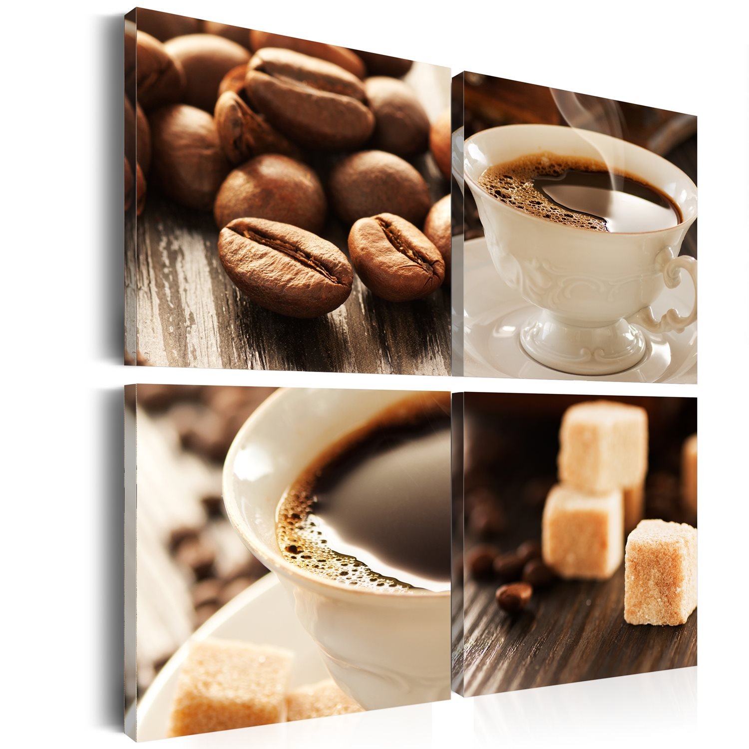 PoliHome Πίνακας - A cup of coffee 60x60