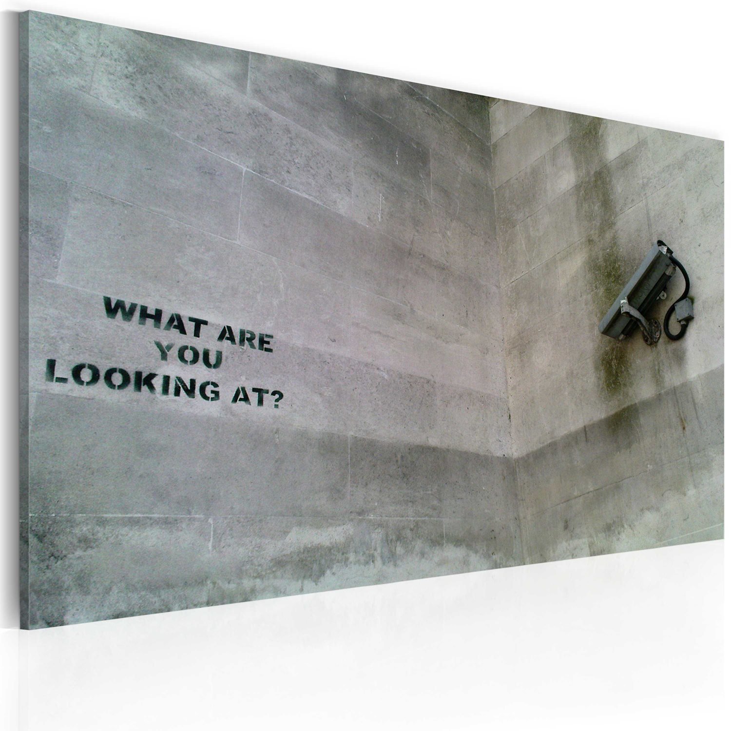 Πίνακας – What are you looking at? (Banksy) 60×40