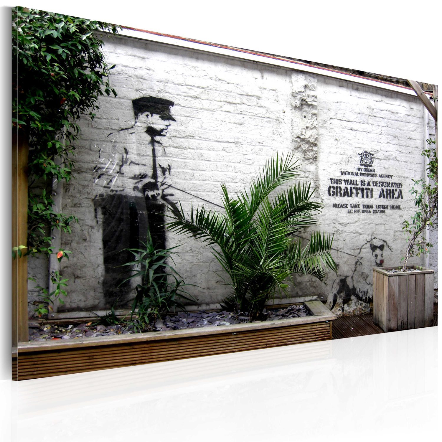 Πίνακας – Graffiti area (Banksy) 60×40