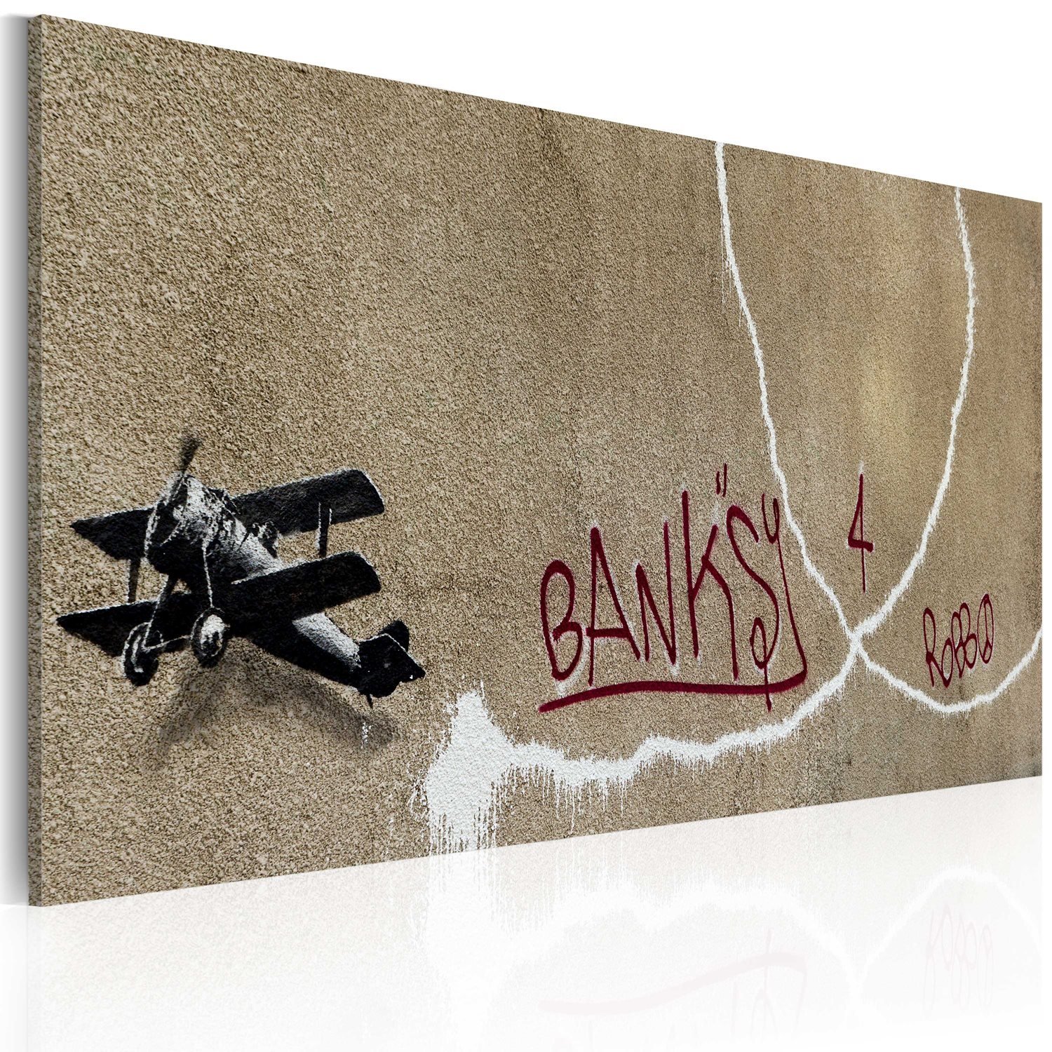 PoliHome Πίνακας - Love plane (Banksy) 60x40