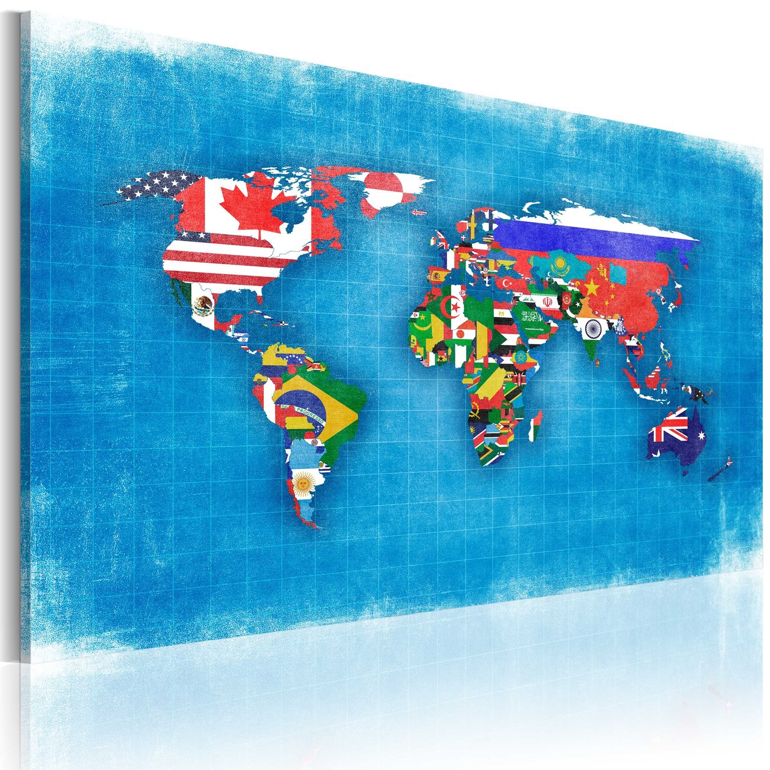 Πίνακας - Flags of the World 60x40 16960849