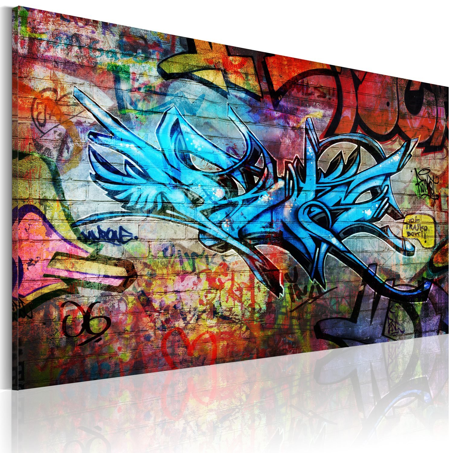 PoliHome Πίνακας - Anonymous graffiti 90x60