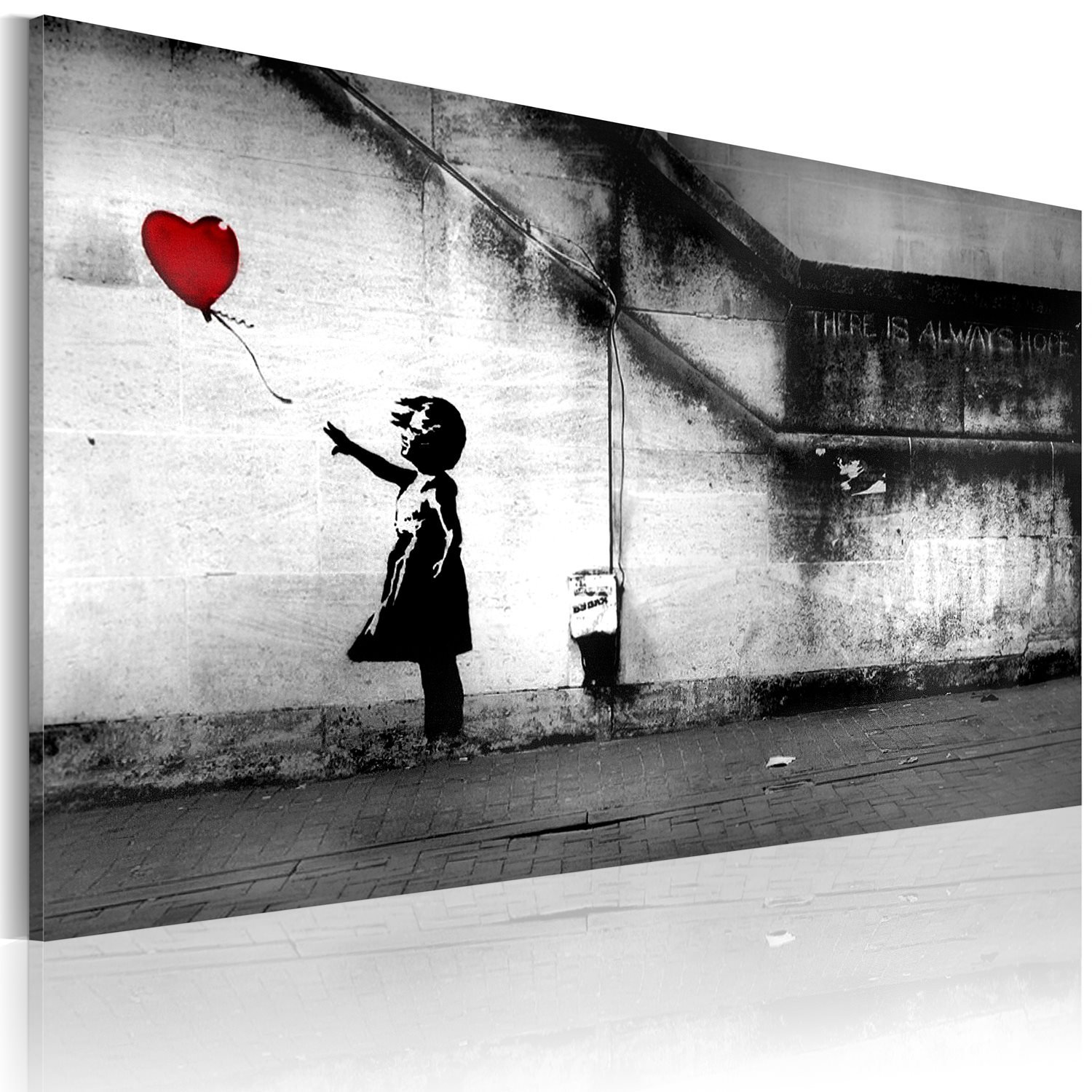 Πίνακας – hope (Banksy) 60×40